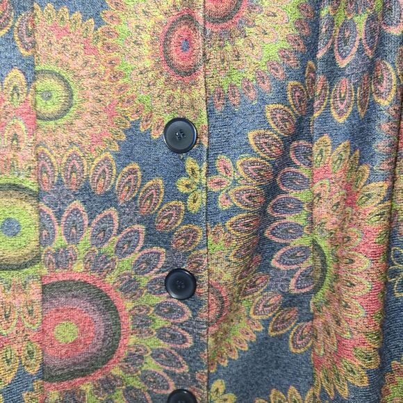 Pure Essence Floral Knit Boho Jacket - Picture 7 of 11